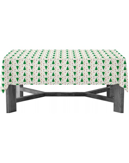 Tablecovers Heavy Duty Printed Plastic Table Cover Available in 44 Colors- 54" x 108"- Christmas - Christmas - CQ11DGD8CMN $1...