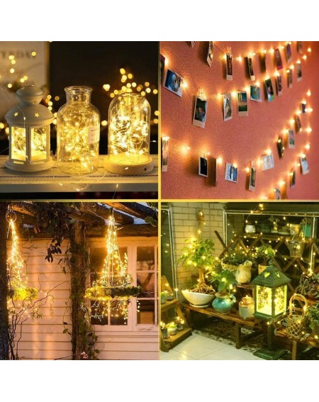 Indoor String Lights LED String Fairy Lights- USB Powered Light String-100 LEDs Light with Remote Control-Waterproof Decorati...