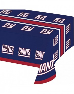 Tablecovers New York Giants Plastic Tablecloths- 3 ct - C318NRCK7UZ $29.70