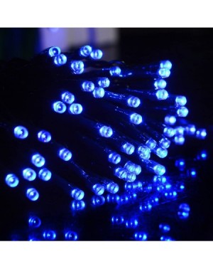Outdoor String Lights Outdoor String Lights- 200 LED 72ft Battery Operated String Lights- Waterproof Battery Powered Fairy Ch...
