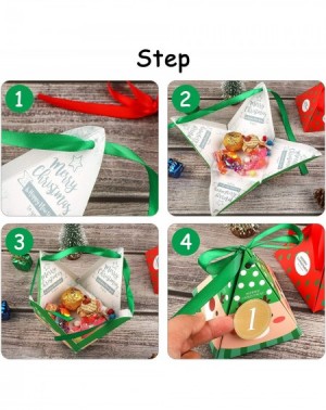 Advent Calendars Christmas DIY Advent Calendar Stickers Make Your Own Number Stickers 1 to 24 with Santa Claus Candy Boxes fo...