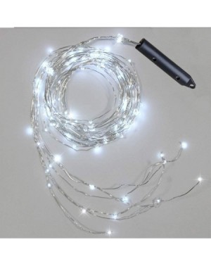 Outdoor String Lights 2 Pack 180 LED String Fairy Lights- Multi Strand Battery Operated Timbo String Lights- Waterproof Water...