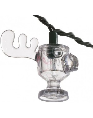 Indoor String Lights UL 10-Light Wally World Moose Mug Light Set - C211JJRQMN1 $18.67