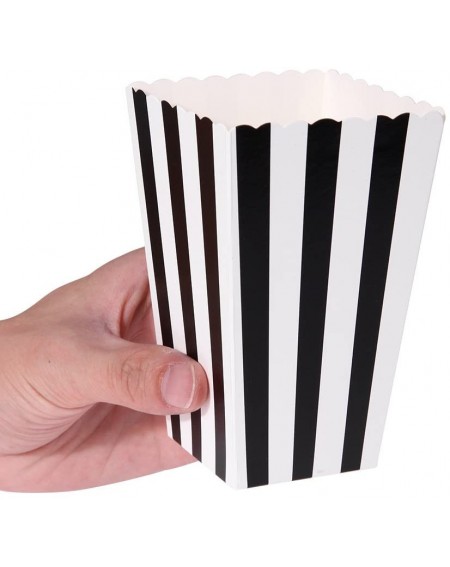 Favors 60 Pcs Colorful Mini Stripes Popcorn Boxes Candy Boxes - CF185YQM0I2 $11.72