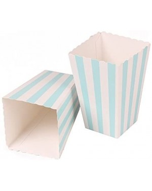 Favors 60 Pcs Colorful Mini Stripes Popcorn Boxes Candy Boxes - CF185YQM0I2 $11.72