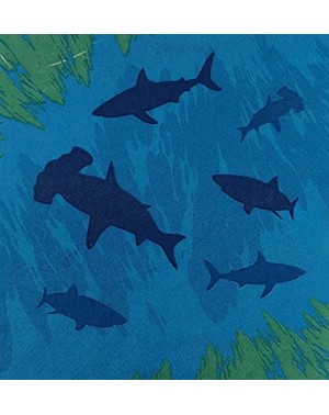 Party Packs Shark Party Supplies Packs (113+ Pieces for 16 Guests!)- Shark Tableware- Shark Party Supplies - CF18KNL28LK $16.28