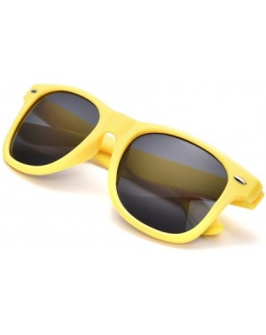 Favors Neon Colors Party Favor Supplies Unisex Sunglasses Pack of 8 (Yellow) - Yellow - CN186DCXGI2 $14.88