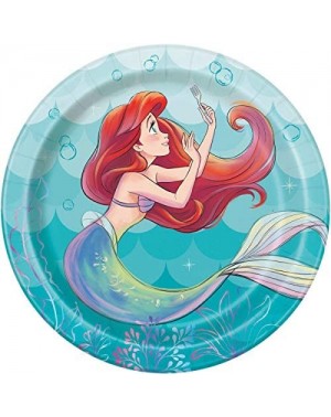 Party Packs The Little Mermaid Ariel Birthday Party Supplies Pack - Serves 16 - Banner Decoration- Tablecover- Plates- Cups- ...