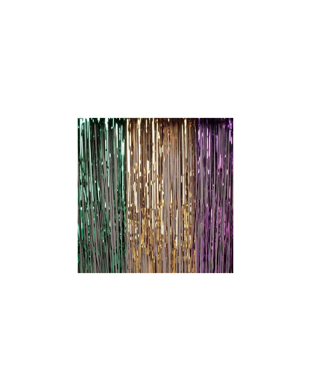 Favors OD359 Hanging Curtain- Mardi Gras - Mardi Gras - CA11473T2YN $11.15