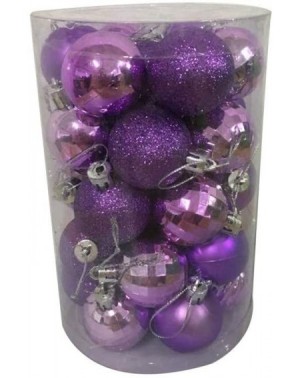 Ornaments Christmas Ball Ornaments- Christmas Tree Decorations 34 Pcs 1.57" Decorative Balls Seasonal Decorations Christmas D...