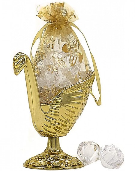 Favors Fillable Swan with Pouch Party Favors- Gold- 12 Pieces - Gold - CL192C9U6T9 $9.94