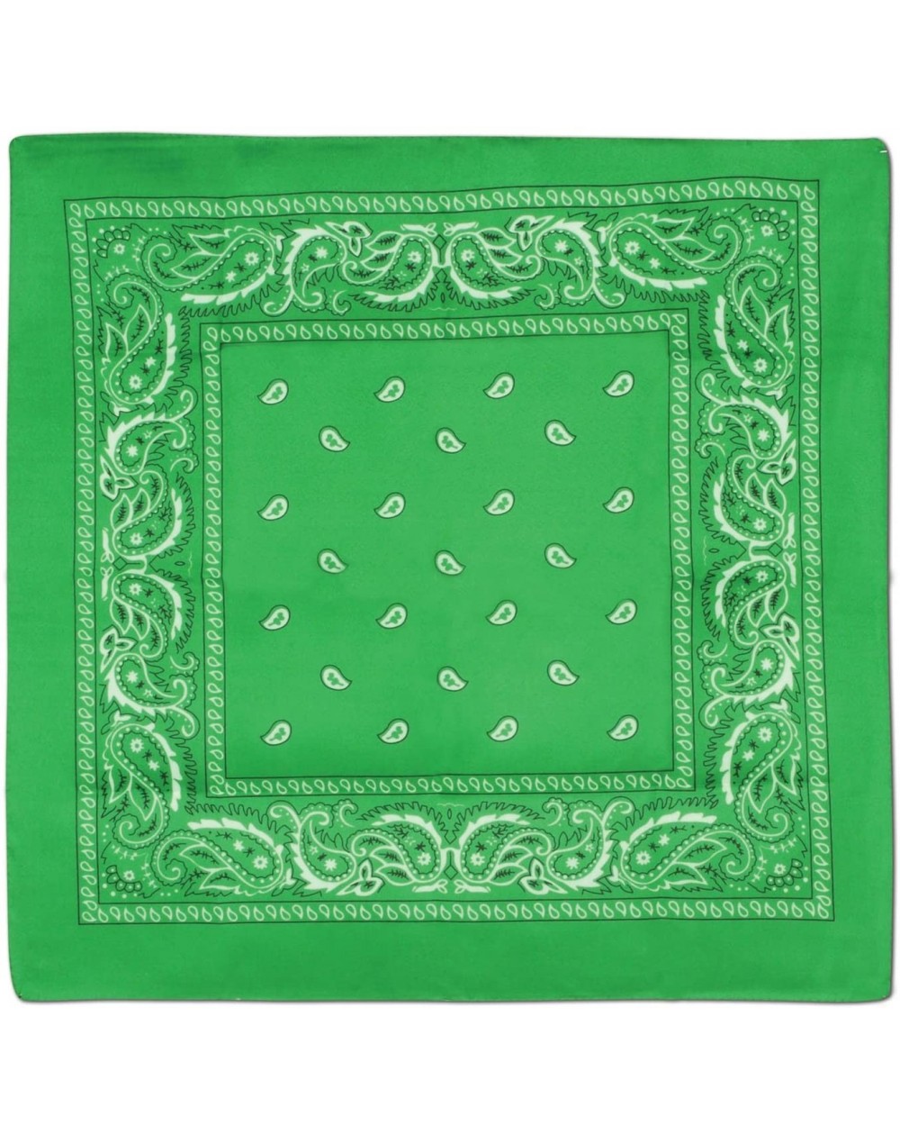 Favors Green Bandana- 22" x 22 - Green - CM1184ZNT35 $8.68