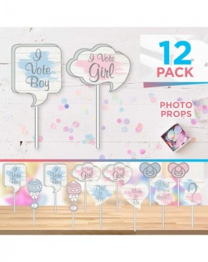 Photobooth Props Gender Reveal Blue or Pink Photo Props- Party Supplies- Photobooth Accessories - CD18YRNEQ9T $10.99