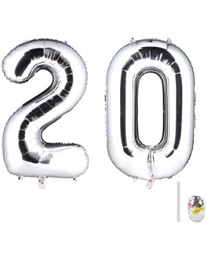 Balloons 40 Inches Jumbo Digital Number Balloon Huge Giant Balloon Foil Mylar Balloons for Birthday Party Wedding Bridal Show...