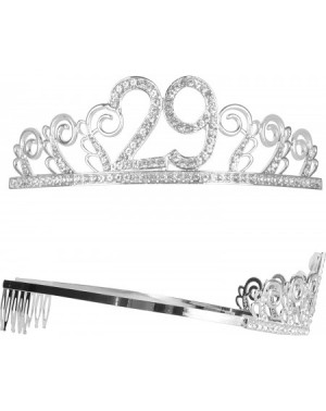 Party Packs 29th Birthday Gifts for Women- 29th Birthday Tiara and Sash- Happy 29th Birthday Party Supplies- 29th Sash and Ti...