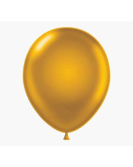 Balloons 50 pcs 12" Metallic Latex Balloons for Wedding Birthday Christmas Party Decoration (Gold) - Gold - CR190RXT25D $9.85