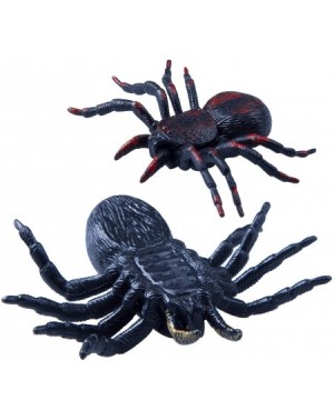 Party Favors 28 Pack Plastic Halloween Spiders for Indoor Decoration- 6big + 22small Spider Realistic-Halloween Party Supplie...