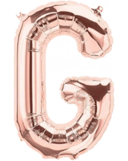 Balloons 16" Alphabet Letter Rose Gold Foil Balloon for Celebration Party Decoration Birthday Wedding Anniversary - A to Z (G...