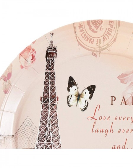 Party Packs 162 Piece Paris Party Decorations and Supplies for Birthdays and - Serves 16 Guests - CU192M7OIQ7 $30.68