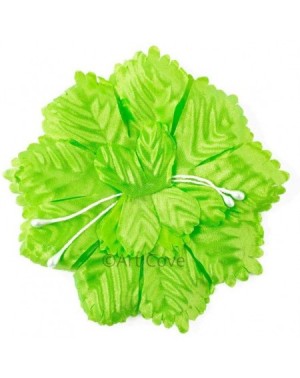 Favors Capia Flowers Flat Carnation Capia Base for Corsages Bulk Wholesale 144 Pieces 20+ Colors Available (Apple Green) - Ap...