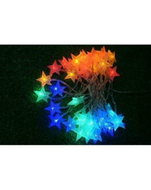 Indoor String Lights 4M 40 LED Battery Powered Fairy String Light-Five-Pointed Star String Lights for Chrismas- Party- Weddin...