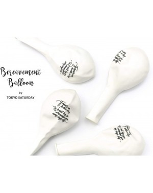 Balloons Bereavement Funeral Celebration Balloons Decorations kit - Personalized Forever in Our Hearts- 32 Pack Biodegradable...