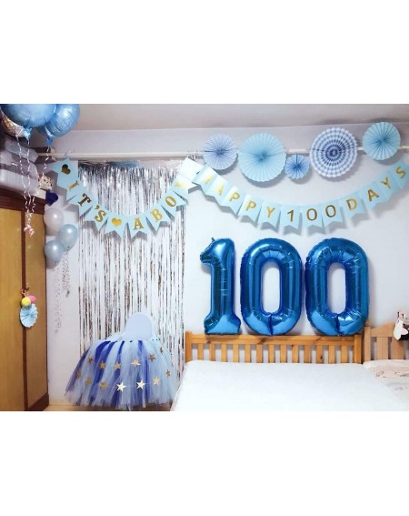 Balloons Blue Number Balloons 0- Combined into Number 1920 1930 1940 1950 1960 1970 1980 Party Decorations Balloons- 40 Inch ...