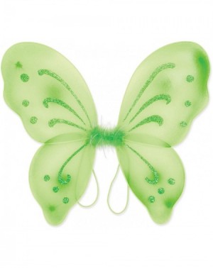 Favors 2 Piece Nylon Fairy Wings- Lime Green - CW12O7V83L4 $8.93