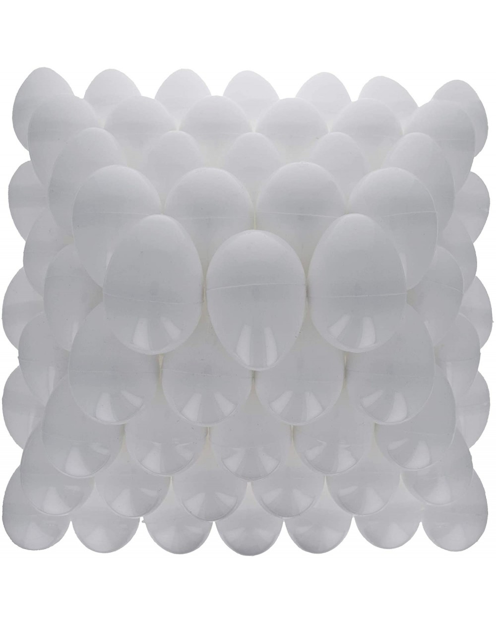 Party Favors Set of 144 White Plastic Easter Eggs 2.25 Inches - CY11CECUEPZ $27.39