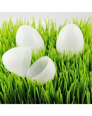 Party Favors Set of 144 White Plastic Easter Eggs 2.25 Inches - CY11CECUEPZ $27.39