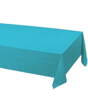 Tablecovers Paper Banquet Table Cover- Bermuda Blue - CM119A3FUOP $10.37