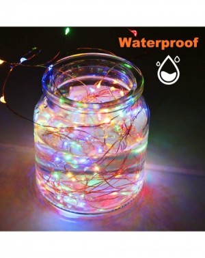 Indoor String Lights Fairy Lights USB and Battery Operated String Lights 33ft 100 LED Christmas Lights Remote Control Timer 8...