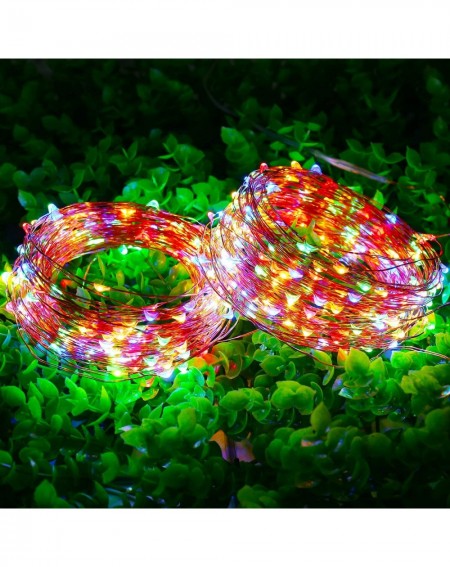 Indoor String Lights Fairy Lights USB and Battery Operated String Lights 33ft 100 LED Christmas Lights Remote Control Timer 8...