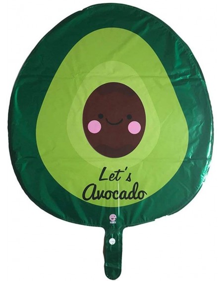 Balloons Avocado Foil Balloons Fruit Balloon-Avocado Decorations-Hawaiian Luau Party Balloons 4Pcs(2 Different Styles) - CN18...