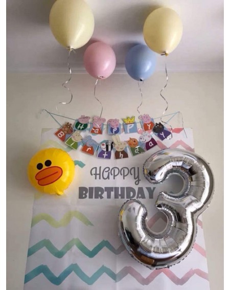 Balloons Silver Number 13 Balloons- Official Teenager 13th Birthday Party Decorations Supplies- 40 Inch - Silver Number 13 - ...