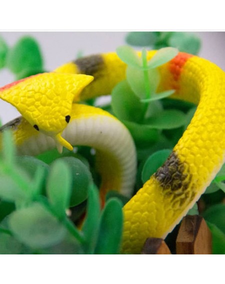 Party Favors 5 Pcs 30 inch Plastic Snakes Coiled Prop Toy Snakes- Snake Toys For Children- Prank- Prop- Gardens- Party Favors...