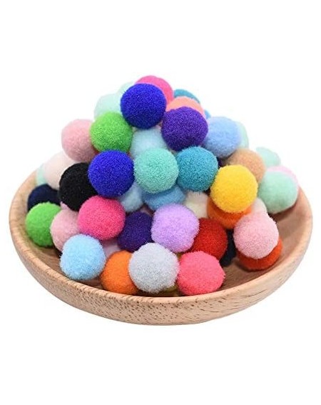 Tissue Pom Poms 100Pcs/lot 15mm Multi-use DIY Soft Pompoms Balls Kids Toys Wedding Decoration Round Felt Balls Pom Poms Craft...