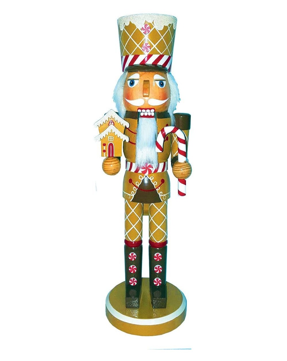 Nutcrackers 70984 Gingerbread Soldier Nutcracker- 14"- Multi - CS184T0WNU7 $34.37