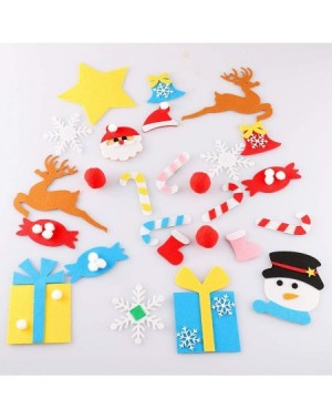 Swags DIY Felt Christmas Tree Decorations Kit for Kids- Christmas Decoration Outdoor Indoor Ornaments Wall Window Door Hangin...