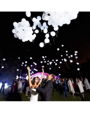 Balloons LED Light Up Balloons White 40 Pack- Glow in The Dark Balloons for Wedding Birthday Party Supplies Decorations - Can...