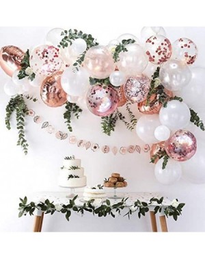 Balloons Rose Gold Confetti & White Balloon Garland Arch 66 Pieces Boho- Garden- Wedding- Shower- Party Decor. - CS1936E5894 ...