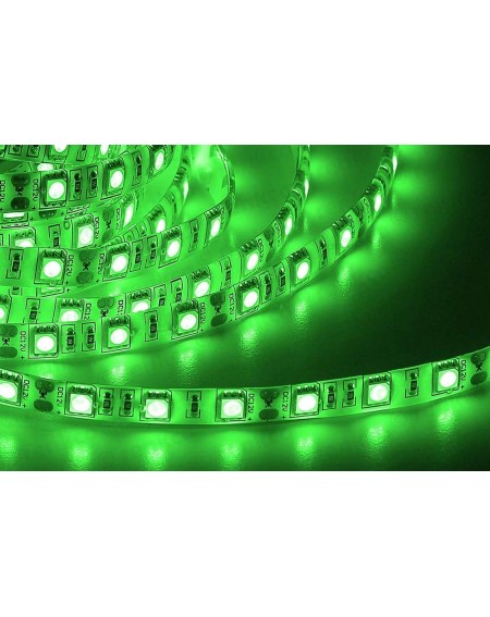 Rope Lights Green LED Strip Light- 16ft/5m SMD5050 300 LEDs 12V Flexible Non-Waterproof LED Tape/ LED Rope/ LED Ribbon 【Green...