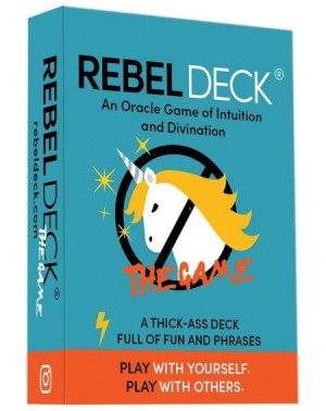 Party Games & Activities REBEL DECK- The Game- an Oracle Game of Intuition and Divination (112 Cards) - CV18OOW8HIE $25.65