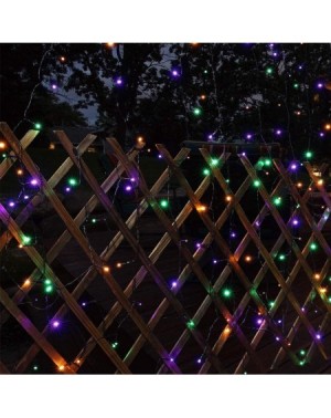 Indoor String Lights 300LED Halloween Curtain Lights - 9.8ft x 9.8ft 30V Plug in Halloween String Lights for Outdoor- Indoor ...