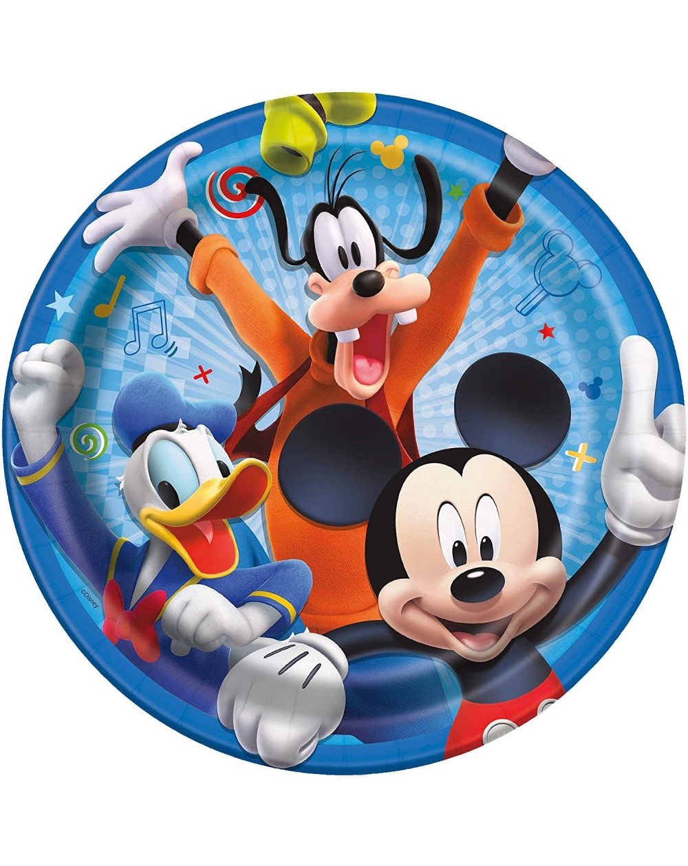 Disney Mickey Mouse Birthday Party Supplies Pack Including Cake & Lunch ...