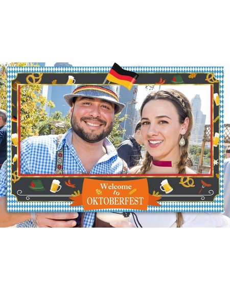 Photobooth Props Oktoberfest Photo Frame Decorations - German Beer Festival Booth Props Party Supplies (Frame) - Frame - CC18...