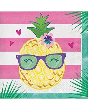 Tableware Pineapple and friends Napkins- 6.5"- Multicolor - C218DYELGL3 $10.77