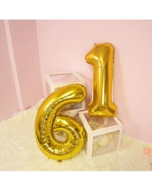 Balloons 2pcs 40 Inch Number Balloon Foil Balloon Number 19 Jumbo Giant Balloon Prom Balloon Mylar Huge Number Balloon for Bi...