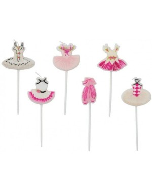 Cake Decorating Supplies Ballet Tutus Die-Cut Party & Birthday Candles- 12 Candles - CR18WGES62Q $18.28