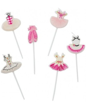 Cake Decorating Supplies Ballet Tutus Die-Cut Party & Birthday Candles- 12 Candles - CR18WGES62Q $18.28